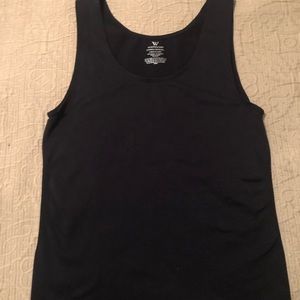 Black tank top